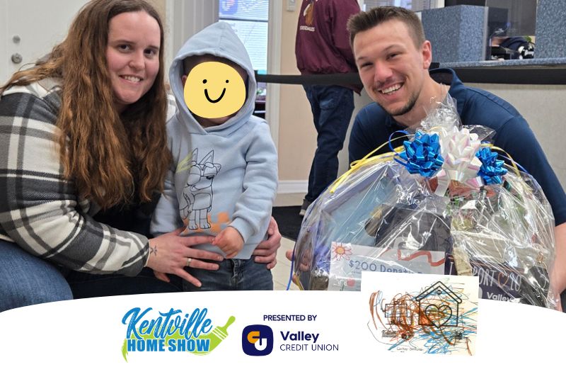 presentation to carter colouring contest winner